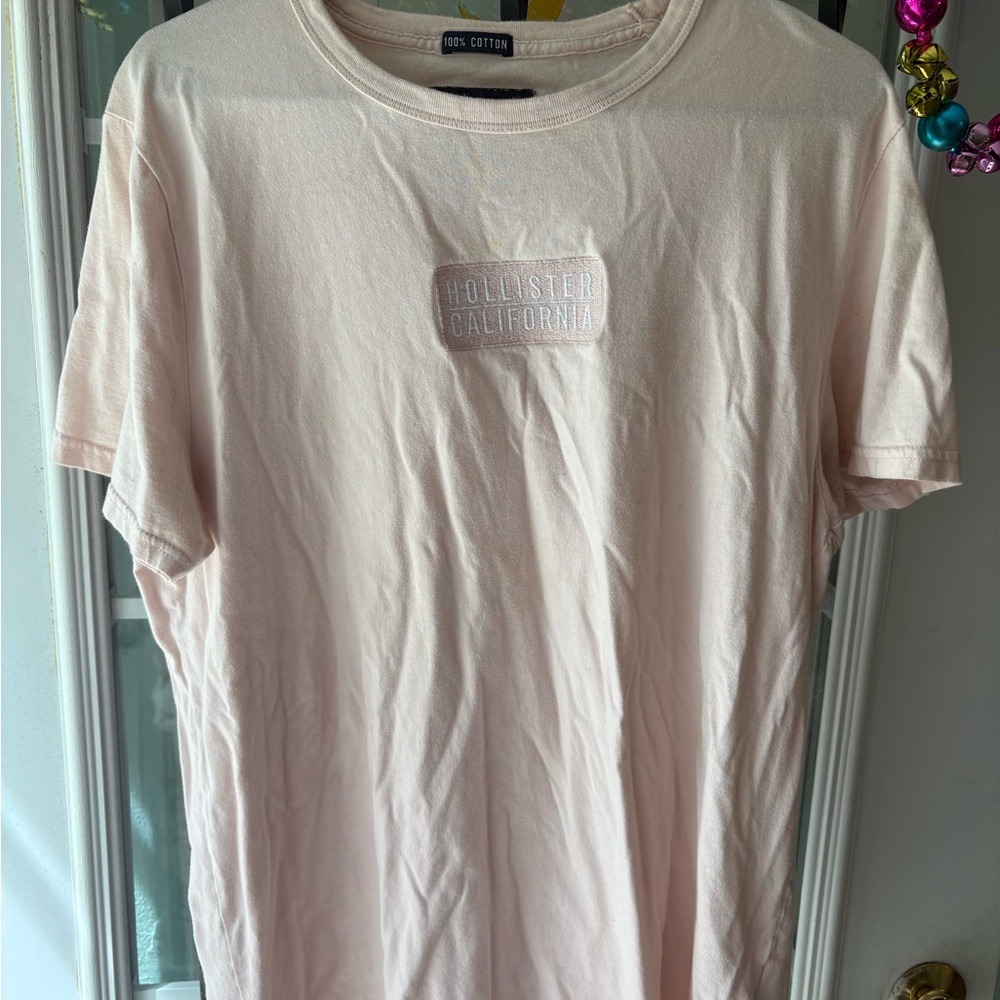 Hollister Pink Short Sleeve Tee Casual Comfort